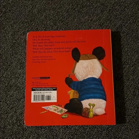 Chu's First Day of School Board Book - Picture 2 of 3